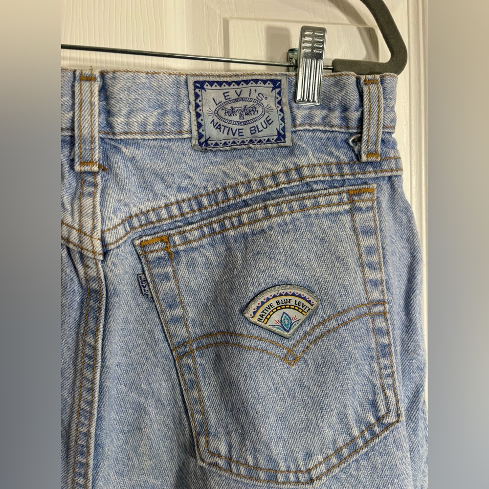 Levi's 573 Vintage 80’s 90’s Native Blue Jeans Size 16